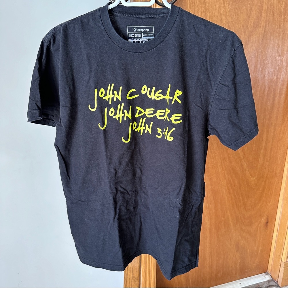 Keith Urban John Cougar John Deere John 3:16 Tee